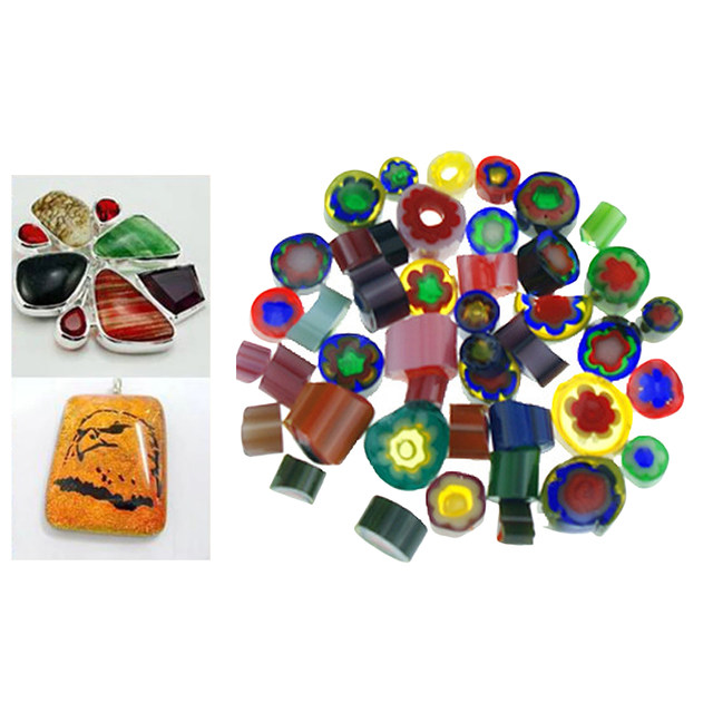 Microwave Kiln Kit Tool Set Stained Glass Fusing Supplies DIY Mixed Glass  Jewelry Kiln Tools Handicraft
